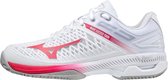 Mizuno Tennisschoen Padelschoen Wave Exceed Tour 4 CC Dames Wit Roze