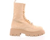 MAURY beige suède veterboot - maat 41