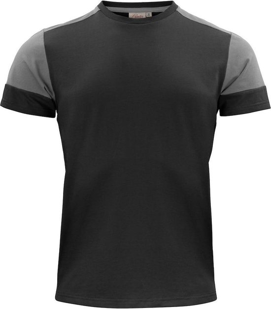 Printer Prime T-Shirt Homme Zwart/ Gris Acier - Taille S