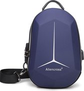 Crossover tas -Anti diefstal beveiliging-Waterdicht-USB opladen-Uniek design-USB opladen-Aliencross