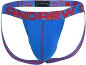 Andrew Christian Happy Jock w/ Almost Naked Blauw - MAAT L - Heren Ondergoed - Jockstrap voor Man - Mannen Jock