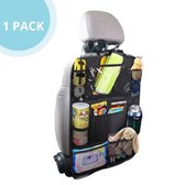 Luxe autostoel organizer voor kinderen - Met tablet houder - Zwart - 1 stuk - Parabool auto organizer
