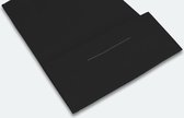Papieren draagtas zwart - Papieren tasjes - 220 x 300 mm - Per 100 stuks