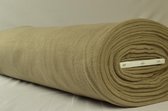 Fleece stof - Taupe - 10 meter