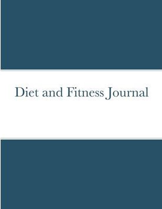 Diet and Fitness Journal - cover