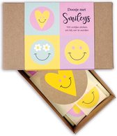 Smiley - Doosje - Stickers - 100 stuks