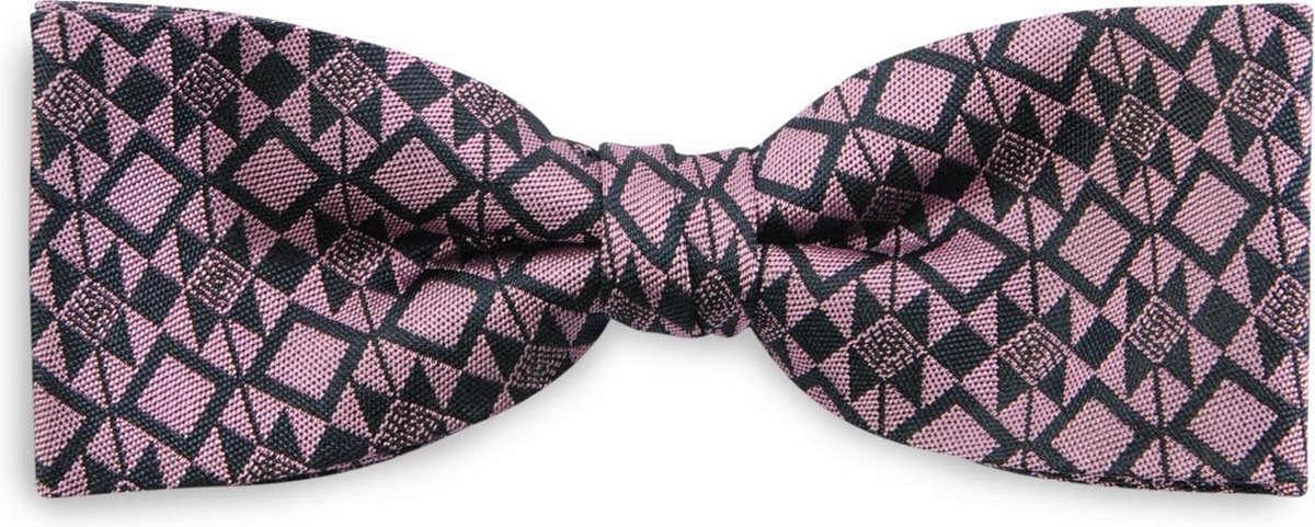 We Love Ties - Strikken - Strik Dressed - Aztec - marineblauw / roze
