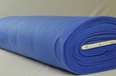 Fleece stof - Blauw - 10 meter