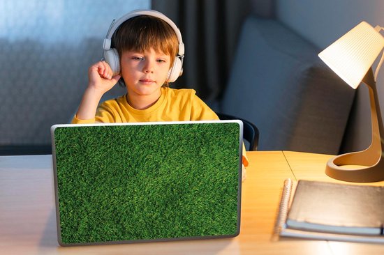 Autocollant pour ordinateur portable - 11,6 pouces - Vue de dessus de l'herbe - 30x21cm - Autocollants pour ordinateur portable - Skin pour ordinateur portable - Housse