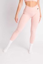 Aesthetic Wolf Ribbed Seamless - Legging Dames - Roze - Small