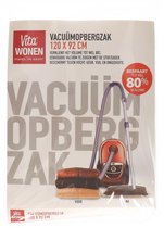 Herbruikbare Veilige Vacuüm Opbergzak XXL 120x90 cm