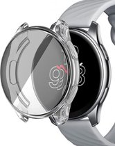 OnePlus Watch Screenprotector + OnePlus Watch Hoesje - Transparant Hoesje en Screen Protector voor OnePlus Watch