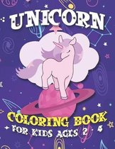 Unicorn Coloring Book for Kids Ages 2-4