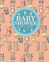 Baby Shower Gift List
