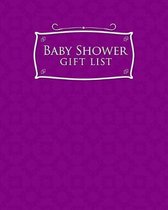 Baby Shower Gift List