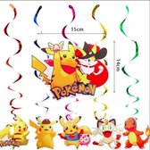 ProductGoods - Pokémon Feestdecoratie - Slingers - Plafond Feestdecoratie - Kinderfeestje - Kinderfeestje Decoratie - Pokémon