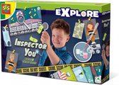 gezelschapsspel Inspector You - Los vijf misdaadzaken op