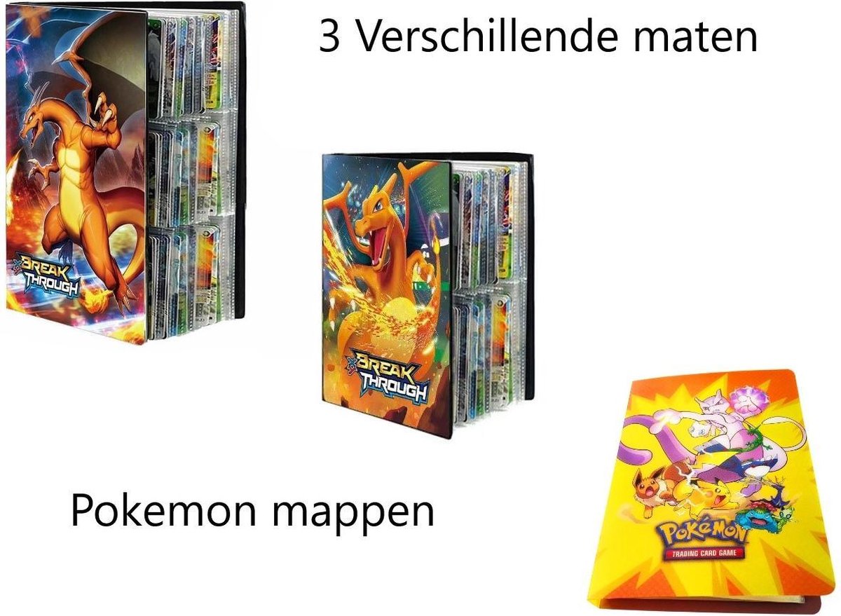 Kaartenmap Met 20 Vakken – Voor 1280+ Kaarten, Dubbelzijdig, Zuurvrij, Met Zijlabels, Geschikt Voor MTG, Yu-Gi-Oh! En Sportkaarten – Groen