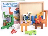 Houten dierenpuzzel: spelenderwijs de dieren leren kennen en leren puzzelen