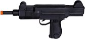 speelgoedgeweer Sammy gun 38 cm zwart