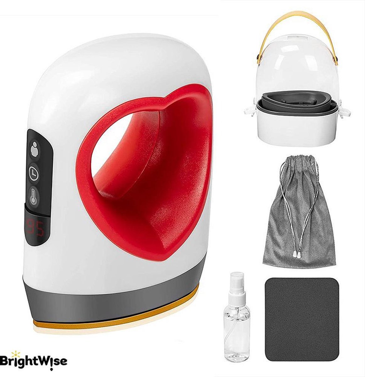 T-Shirt-Hitteper Machine Warmteoverdracht Sublimatie Mini DIY 30x25cm Rood P 010399882321 T-Shirt-Hitteper Machine Warmteoverdracht Sublimatie Mini DIY 30x25cm Rood P 010399882321