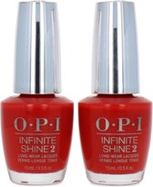 O.P.I Infinite Shine Nagellak - Viva OPI! (set van 2)