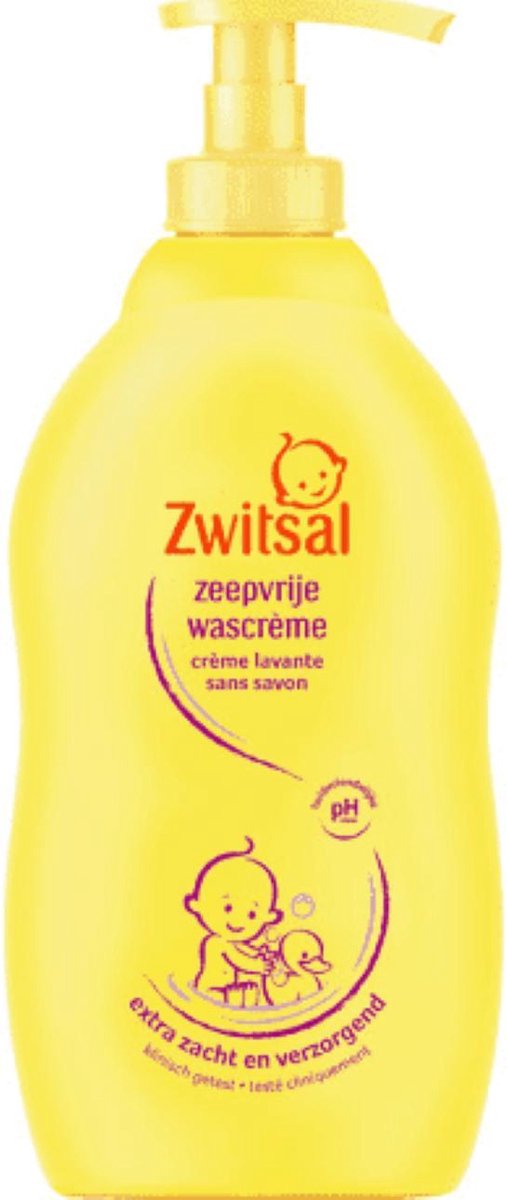 Zwitsal - Zeepvrije Wascreme - 400ml van Zwitsal — afbeelding 2