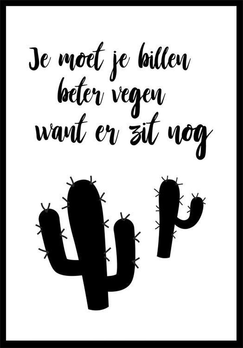 Cactussen poster - A3