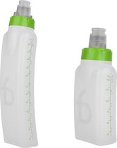 Flipbelt - Arc Water bottle Klein - White/Green- 150ML