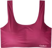 Beha naadloze Invisible 3XL A/B/C cup crimson rood