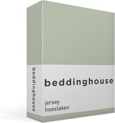 Beddinghouse Jersey - Hoeslaken - Lits jumeaux - 160x200/220 cm - Vert