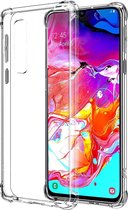 Samsung Galaxy A70 - Backcover Transparant - Shockproof Hoesje