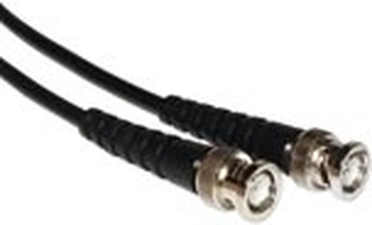 ACT Q70700 BNC RG-58 Patchkabel | 50 Ohm | Zwart | 7 meter