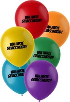 Ballonnen "Van harte gevaccineerd" (helium)