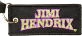 Jimi Hendrix Twee Zijdige Patch Arched Logo Sleutelhanger Multicolor - Officiële Merchandise