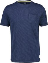 Lerros T-Shirt Serafino Bold Navy maat L