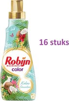 Robijn Vloeibaar Wasmiddel Color Kokos Sensation Voordeelverpakking 16 stuks