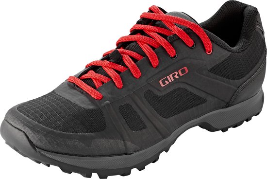 Giro Gauge Schoenen Heren, zwart/rood Schoenmaat EU 46 | bol.com