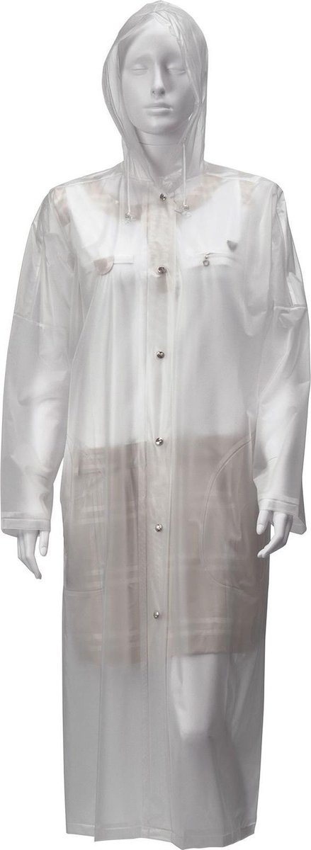 Pro-x Elements Regenmantel Bess Dames Zacht Pvc Transparant