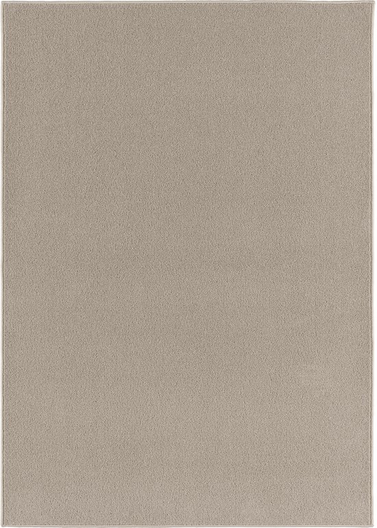 Tapis à poils ras SLOP EC2048 BEIGE - hauteur de poils 6mm - 120cm x 170cm