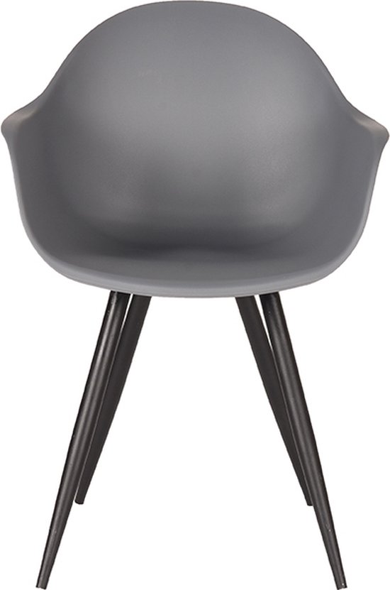 LABEL51 - Chaise de repas Luca - Anthracite