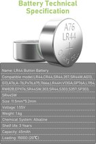 ✅  80 Stuks pro LR44 / AG13 Knoopcel Batterijen .✅ AG13 knoopcel batterijen worden veel gebruikt in horloges, rekenmachines, laserpennen en in veel speelgoed. ✅ PROLEDPARTNERS ®