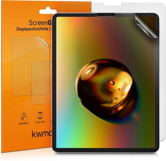 kwmobile 2x screenprotector geschikt voor Apple iPad Pro 12,9" (2018) - beschermfolie voor tablet