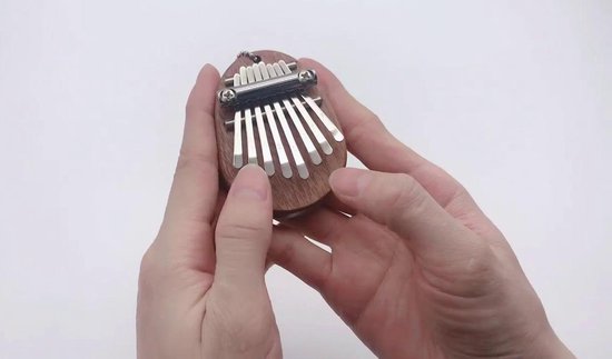 Kalimba Instrument, Kalimba duimpiano, mini kalimbas instrument met 8