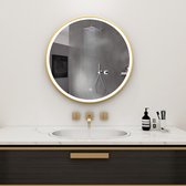 Spiegel - Spiegel met Verlichting - Badkamerspiegel - Spiegel Rond - Led Verlichting - Anti Condens - 60 cm