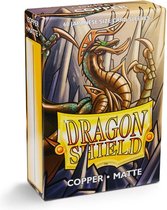Dragon Shield Card Sleeves: Japanese Matte Copper (59x86mm) - 60 stuks