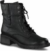 Jana Dames Half laarsje 8-8-25218-27 001 zwart H-breedte Maat: 38 EU