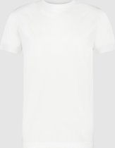 Purewhite - Heren Regular Fit Essential T-shirt - Wit - Maat XS