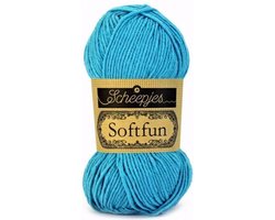 Scheepjes Softfun- 2511 Dark Turquoise 5x50gr