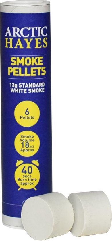 Rooktabletten 6 x 13 gram - 40 sec. witte rook